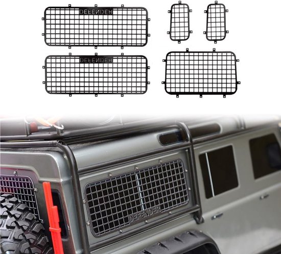 Solidchoice - RC Window Net Metal Screen voor 1/10 RC Crawler