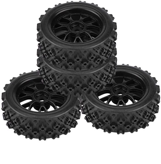 Solidchoice - Rubber Racing Off-Road Auto Banden voor 1/10 RC Voertuigen