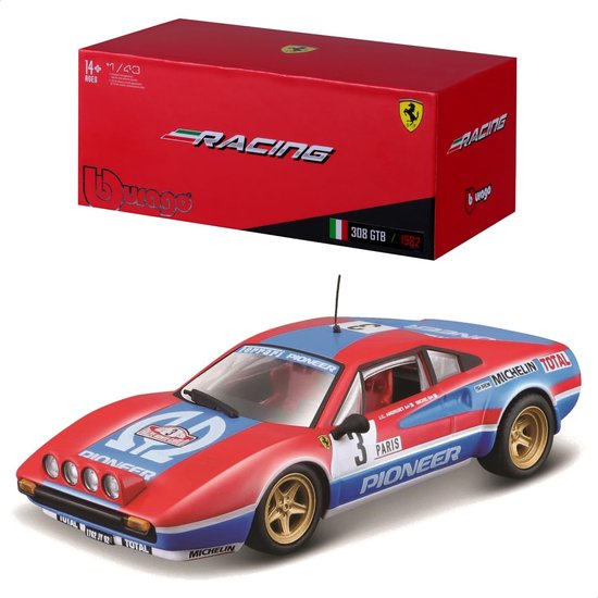 Solidchoice - Ferrari 308GTB '82 Modelauto in Schaal 1:43