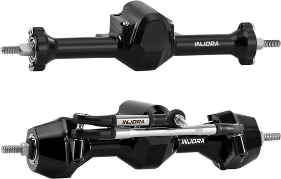 Solidchoice - Stock Width Assen met Messing Stuurknuckles voor RC Voertuigen