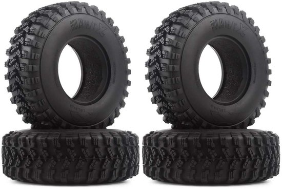 Solidchoice - 1.9inch RC Banden Set van 4 voor 1:10 Crawler