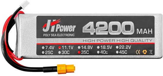 Solidchoice - 11.1V 4200mAh LiPo Accu voor Drone en RC Voertuigen