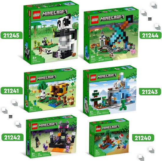 LEGO Minecraft De Eindarena, Constructie Speelgoed Set - 21242