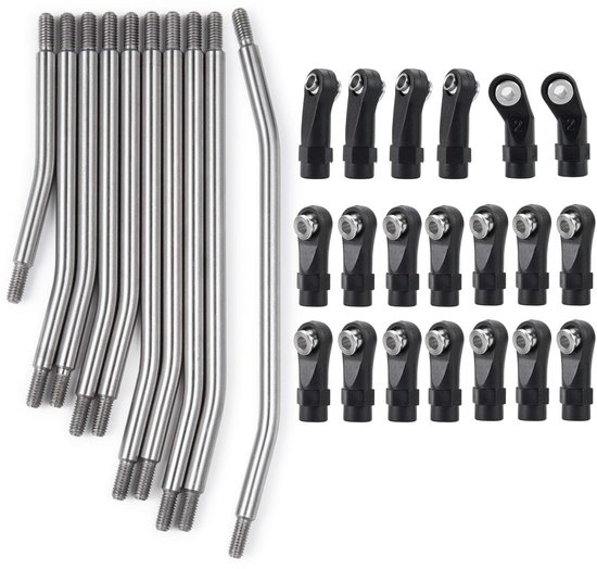 Solidchoice - Stalen Trekstangen voor RC Auto's 1:10