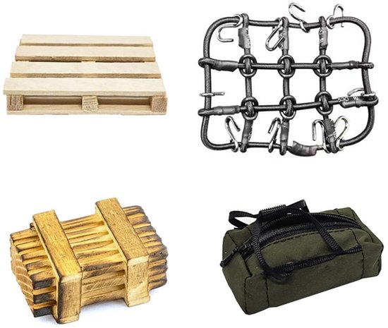 Solidchoice - RC Auto Upgrade Accessoires Set met Reis- en Opbergtas