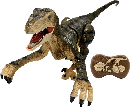 Solidchoice - Realistische RC Raptor Dinosaur Dier