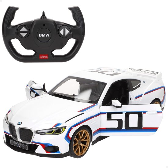 Solidchoice - RC Auto BMW 3.0 CSL 1:14 met Afstandsbediening