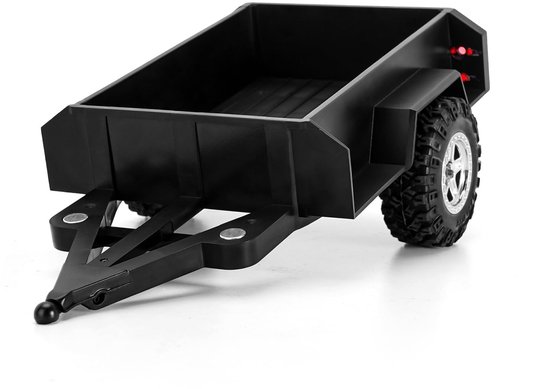 Solidchoice - Utility Trailer met Hitch voor 1/18 RC Crawler TRX4M