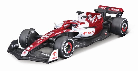 Solidchoice - Alfa Romeo F1 Modelauto 1:43 met Piloot in Hardcase