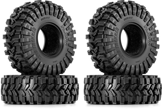Solidchoice - All-Terrain Super Zachte RC Banden voor Crawler Auto's