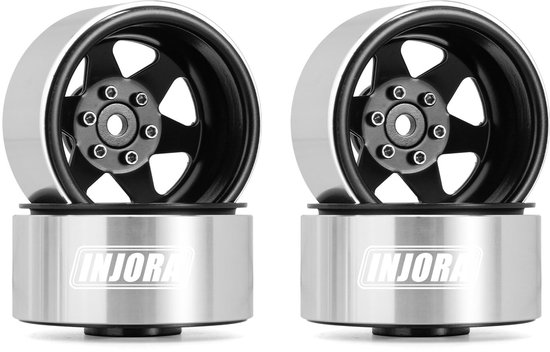 Solidchoice - 1.9 Beadlock Wielen met Offset voor RC Crawler Auto