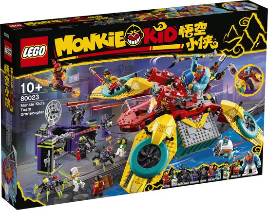 LEGO Monkie Kid 's team dronecopter - 80023