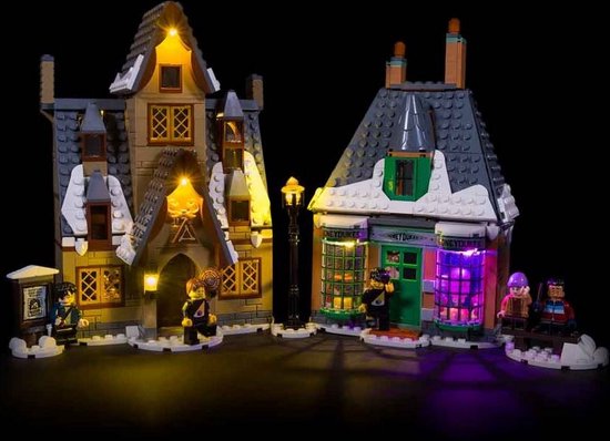 Light My Bricks - Verlichtingsset geschikt voor LEGO Hogsmeade Village Visit 76388