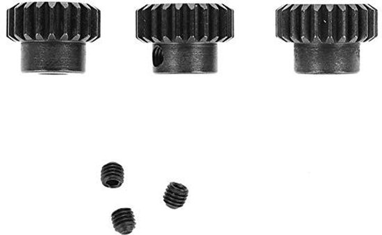Solidchoice- Accessoires - RC Motor Pinion Gear - Duurzaam Chroom Staal - Antiroest - Eenvoudige Installatie - Compatibel met 1/10 RC Auto - Motoronderdelen