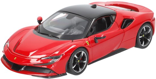Elzusha - Ferrari SF90 Stradale 1:24 Modelauto Rood