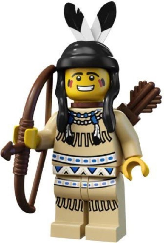 LEGO Minifigures - Tribal hunter Minifigure - col01-1 - Limited Edition - 8683