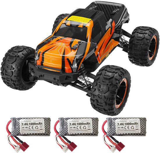 HBX 16889A Pro RC Auto 1:16 4WD Brushless – 45 km/u – 2,4 GHz – Volledig Proportioneel – Met Accu en Lader