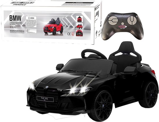 Jamara Elektrische Kinderauto - Auto - 461867 Elektrische Kinderauto Ride-on - BMW M4 - Zwart - Ouderbediening - 12,6V Lithium Accu Accu voertuig - Zwart - Kinder Speelgoed