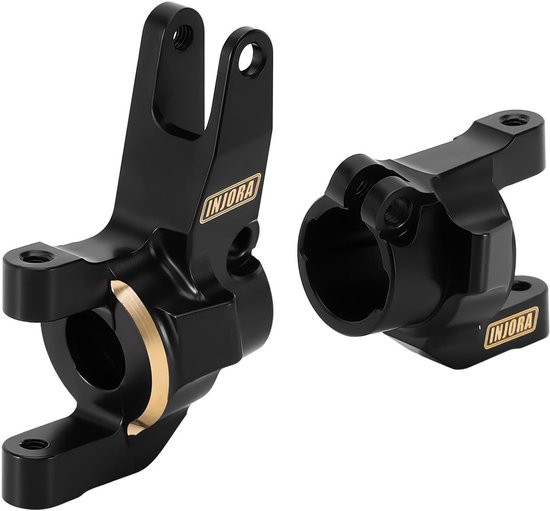 C Hub voor 1/10 RC Crawler - Brass met zwarte coating