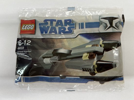 Lego Star Wars General Grievous' Starfighter - 8033 (Polybag)