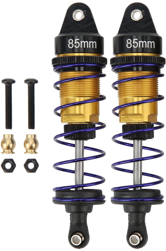 RC Auto Schokdemper - Verstelbaar Aluminium Legering - Goud