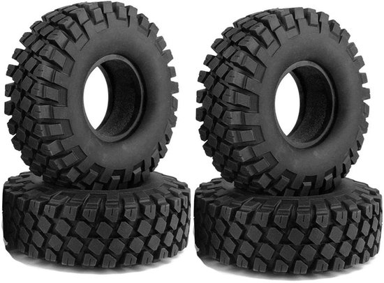RC Crawler Banden - 4 Stuks Rubber 1.9 Inch