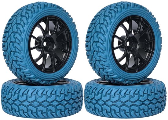 RC Auto Banden en Wielen Set - 4 Stuks, 75 mm