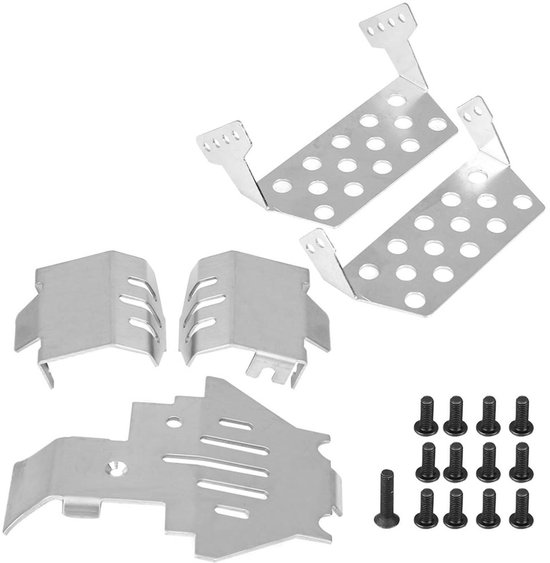RC Auto Accessoires - Roestvrijstalen Chassis Bescherming - Geschikt voor 82056-4