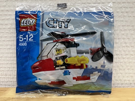 LEGO 4900 Brandweerhelicopter (Polybag )