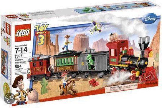 LEGO Toy Story 3 Wild West Treinachtervolging - 7597