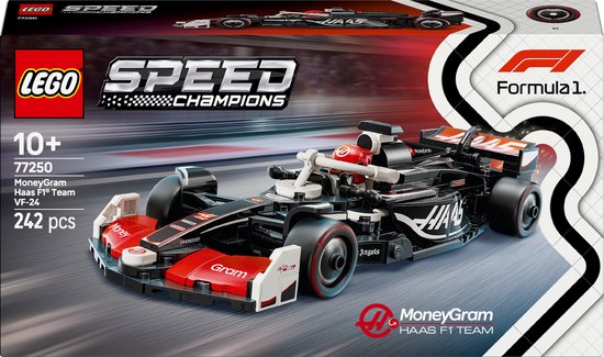 LEGO Speed Champions MoneyGram Haas F1 Team VF-24 racewagen Set - 77250