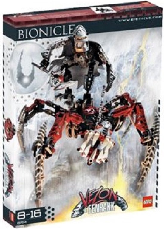 Lego Bionicle Warriors 8764 Vezon & Fenrakk