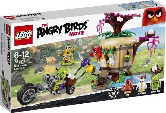 LEGO Angry Birds Bird Island Eierenroof - 75823