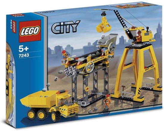 lego city bouwplaat 7243