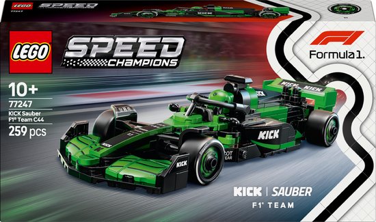 LEGO Speed Champions KICK Sauber F1 Team C44 racewagen Speelgoed - 77247