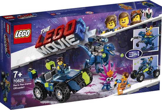 LEGO The Movie 2 Rex's Rex-treme Offroader! - 70826