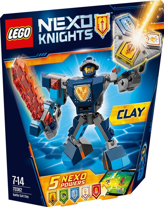 LEGO Nexo Knights Strijdharnas Clay - 70362