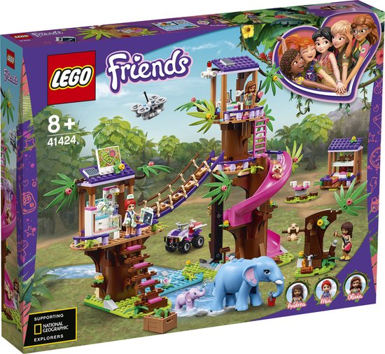 LEGO Friends Jungle Reddingsbasis - 41424