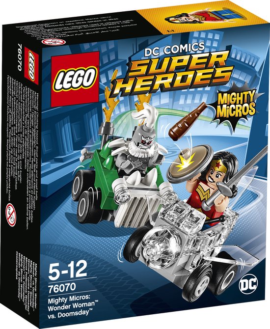 LEGO Super Heroes Mighty Micros Wonder Woman vs. Doomsday - 76070