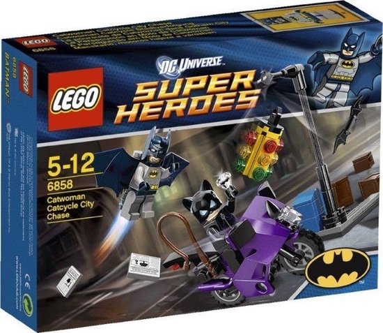 LEGO Super Heroes Catwoman Catcycle City - 6858