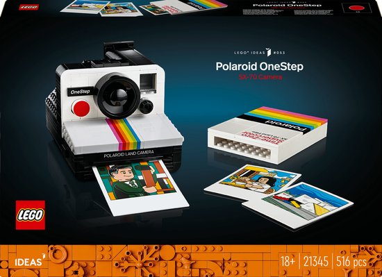 LEGO Ideas Polaroid OneStep SX-70 camera - 21345