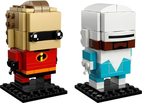 Lego Brickheadz 41613 mr. Incredible en Frozone