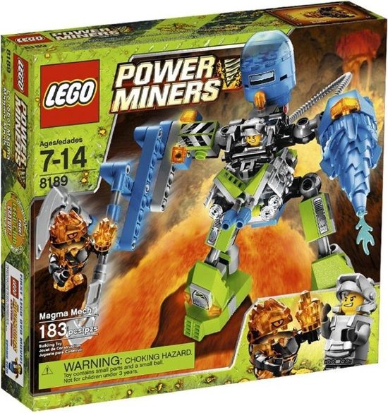 LEGO Power Miners Magma Mech - 8189