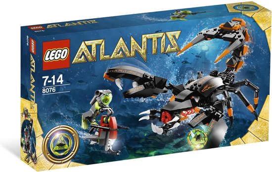 LEGO Atlantis Diepzeestekel - 8076