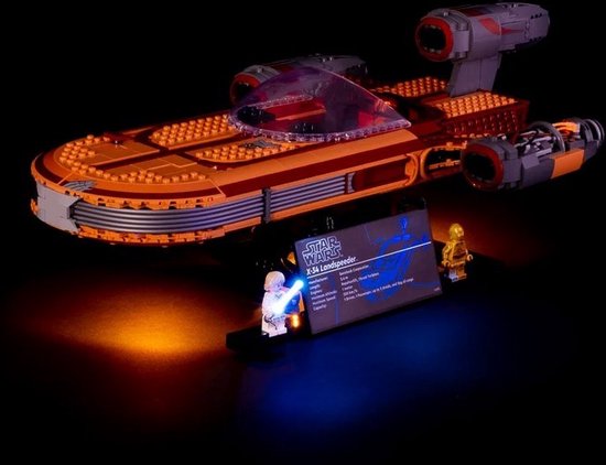 Light My Bricks - Verlichtingsset geschikt voor LEGO UCS Luke Skywalker's Landspeeder 75341