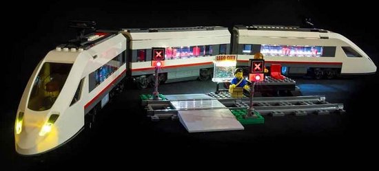 Light My Bricks - Verlichtingsset geschikt voor LEGO High Speed Passenger Train 60051