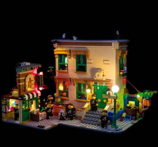 Light My Bricks - Verlichtingsset geschikt voor LEGO 123 Sesame Street 21324