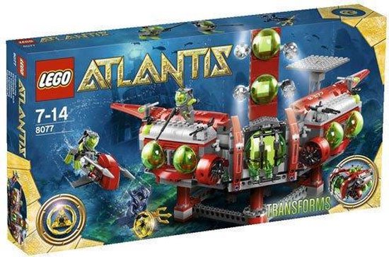 LEGO Atlantis Expeditie Hoofdkwartier - 8077