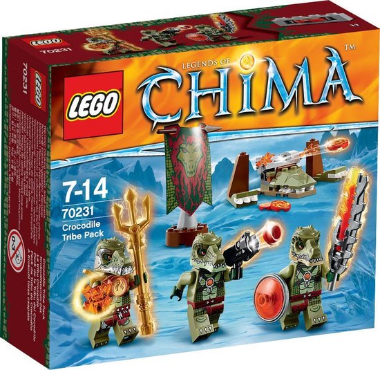 LEGO Chima Krokdillenstam Vaandel - 70231