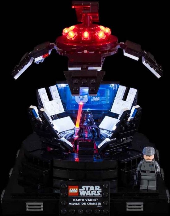 Light My Bricks - Verlichtingsset geschikt voor LEGO Darth Vader Meditation Chamber 75296